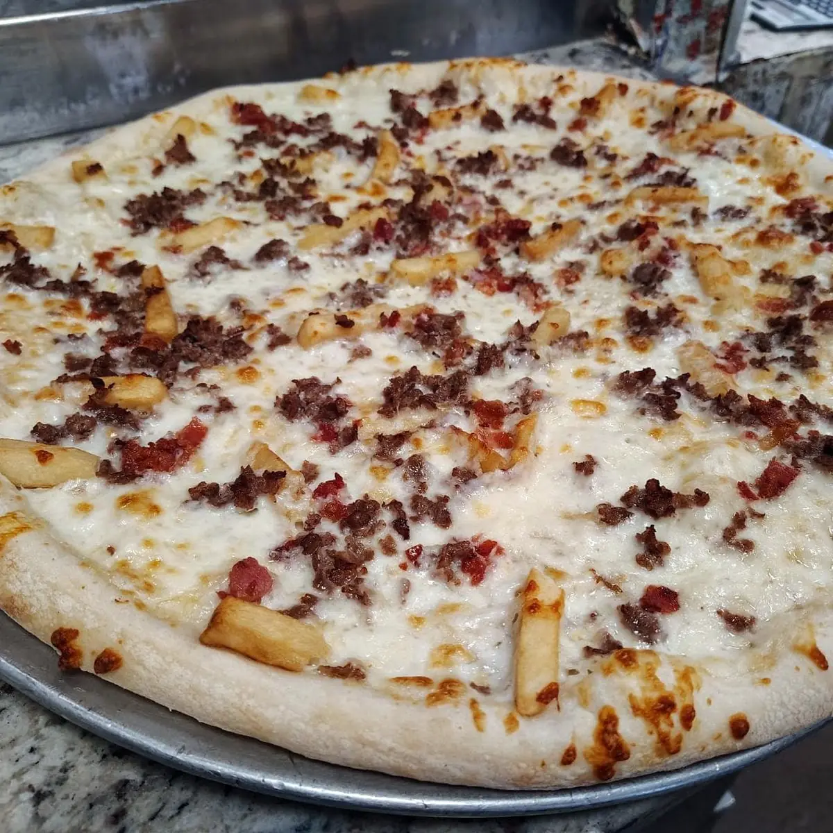 Chicken Bacon Ranch Pizza