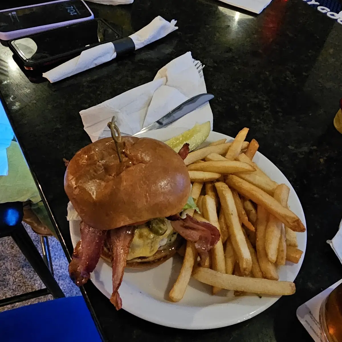 Jalapenos Bacon Cheeseburger