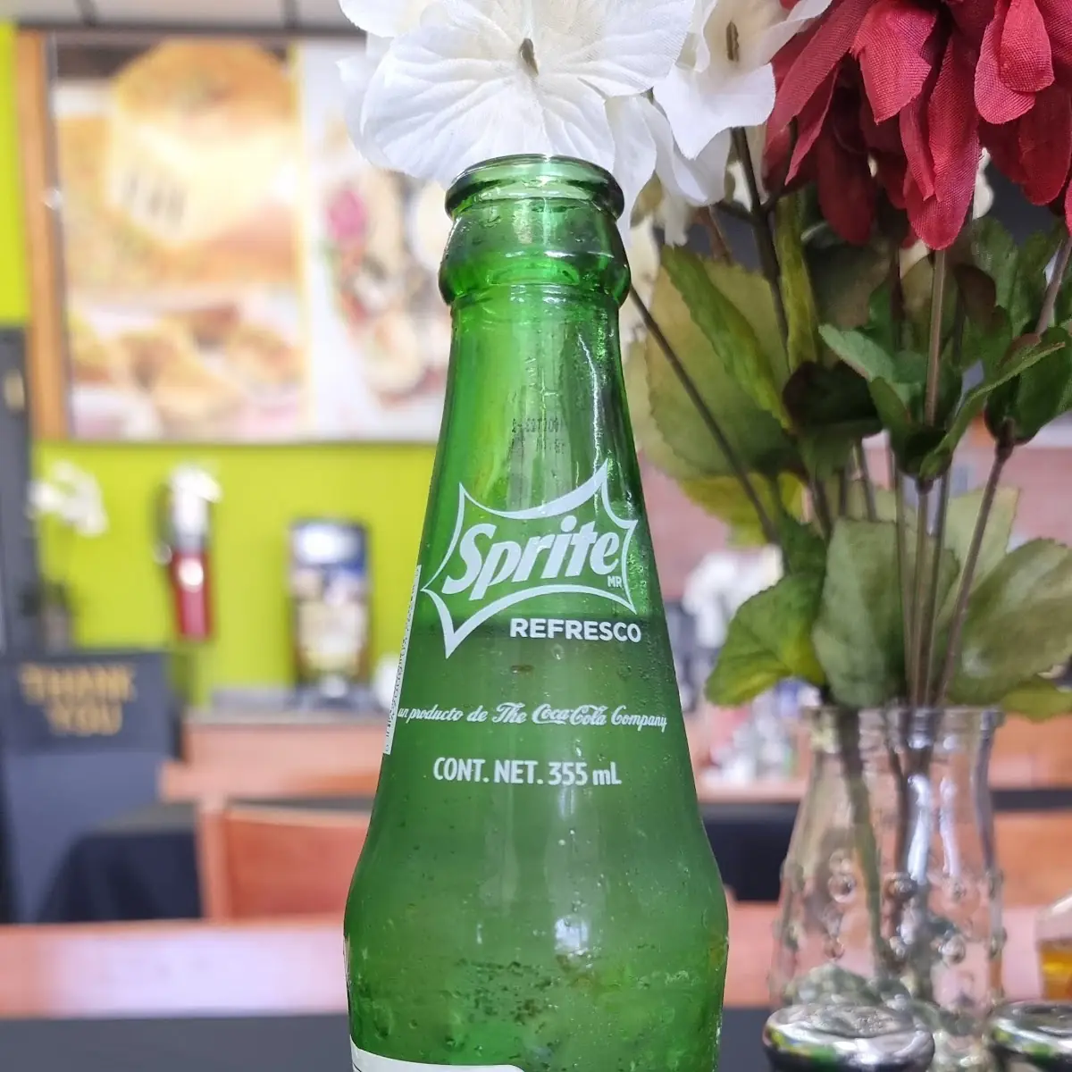 Mexican Sprite Glass Bottle