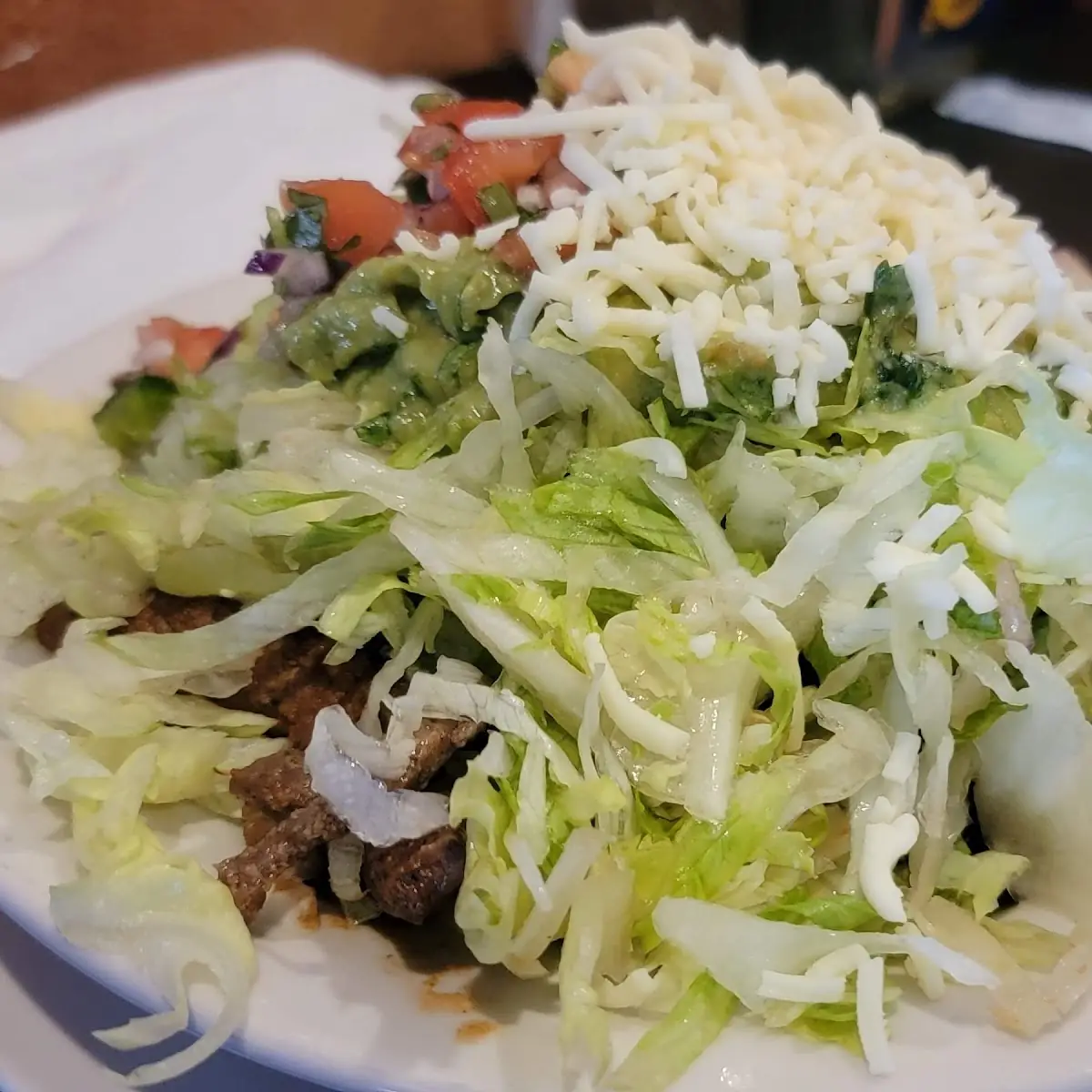 Beef Tostada