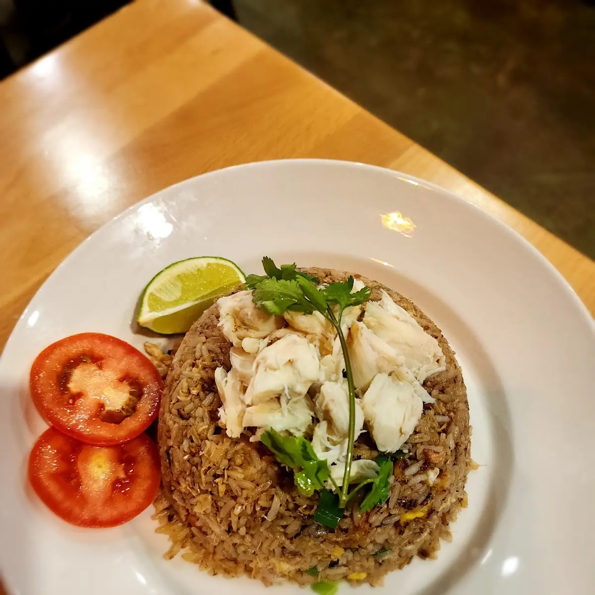 Chicken Basil Fried Rice