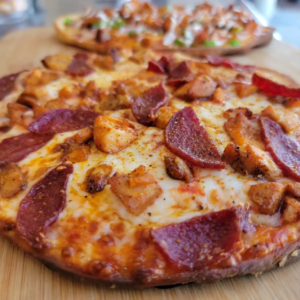 Bunchy's Flat Bread Pizza