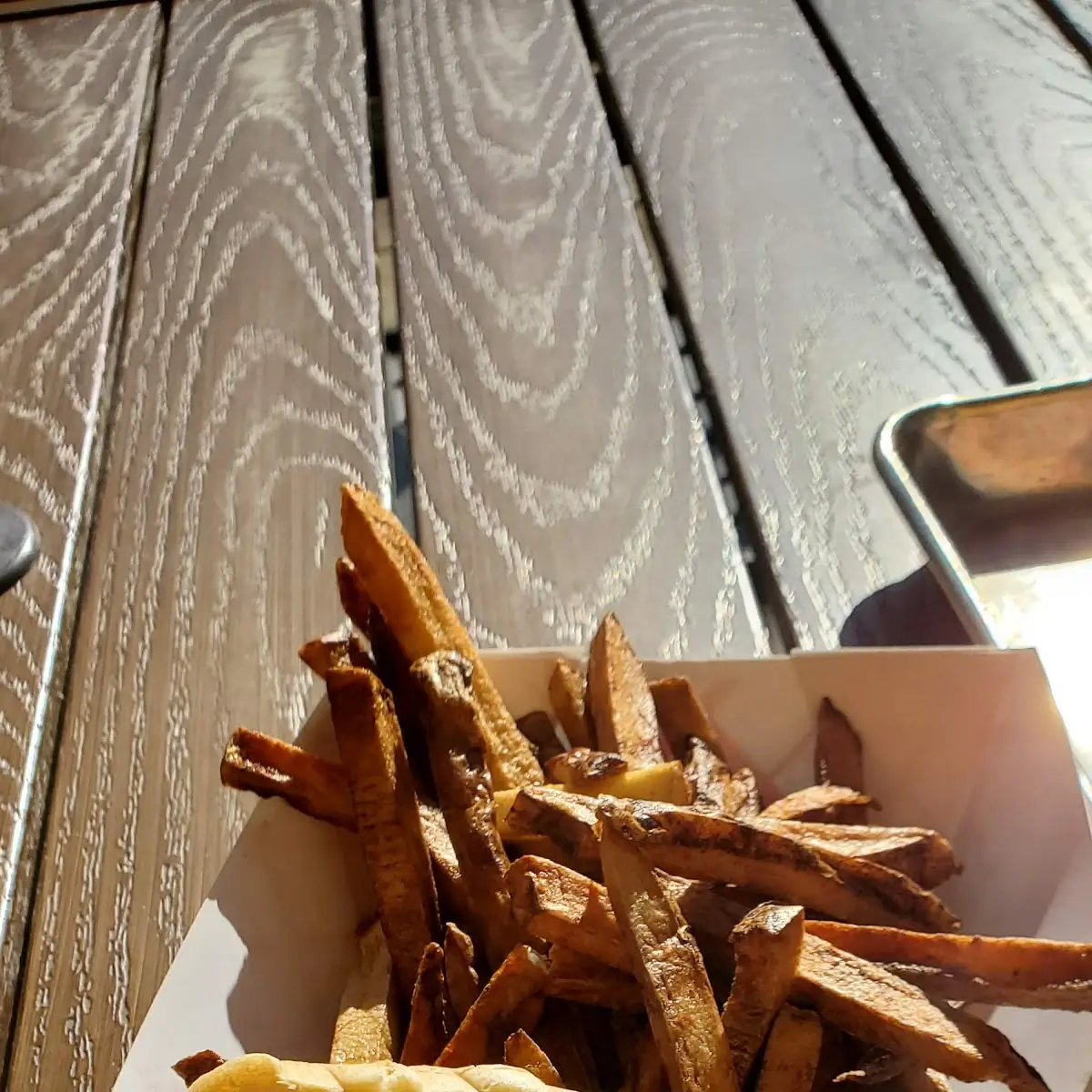 Hot Dog with Fries