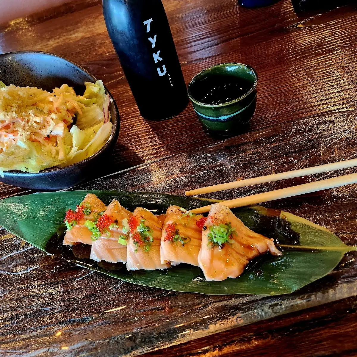 Torched Salmon Belly