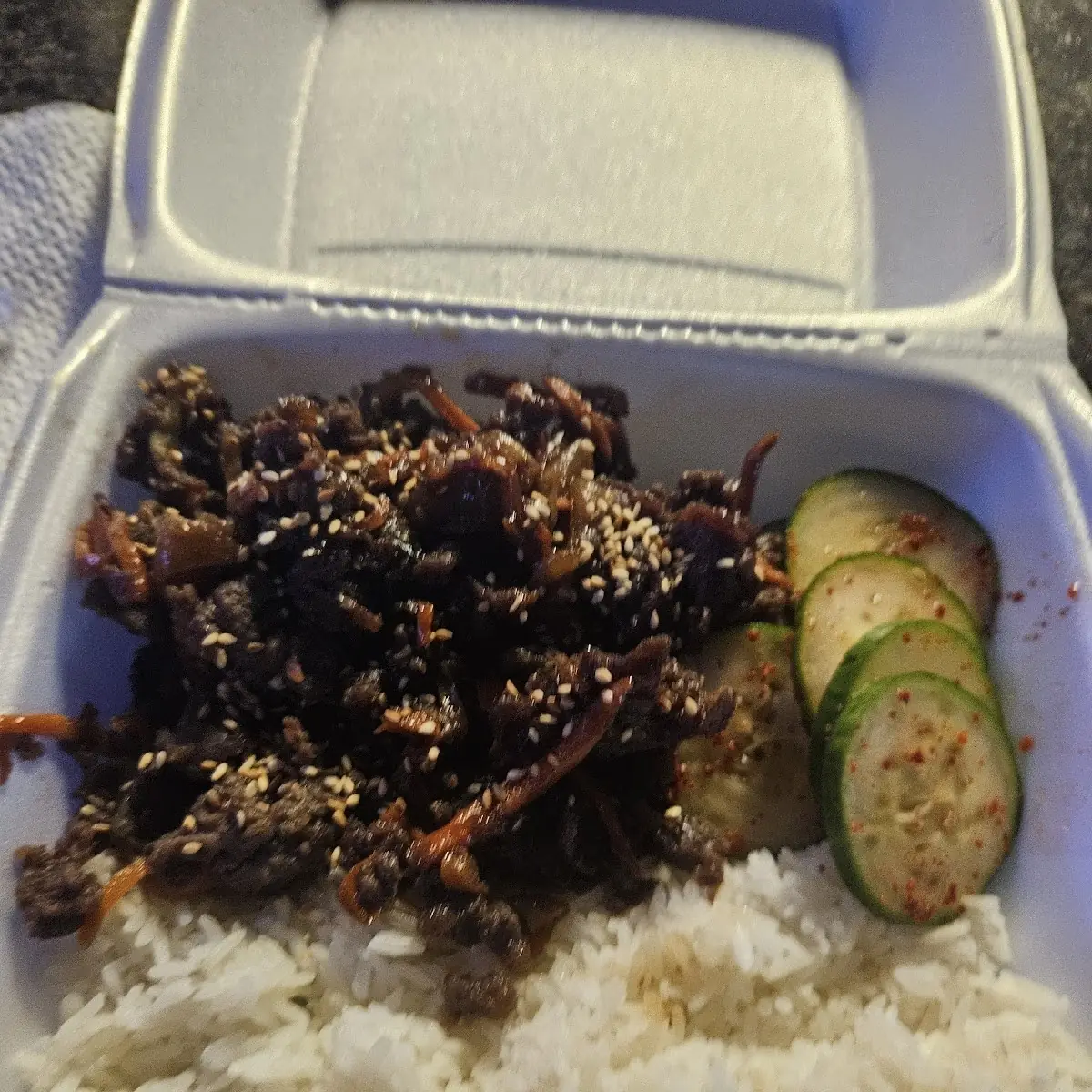 Beef Bulgogi with Rice