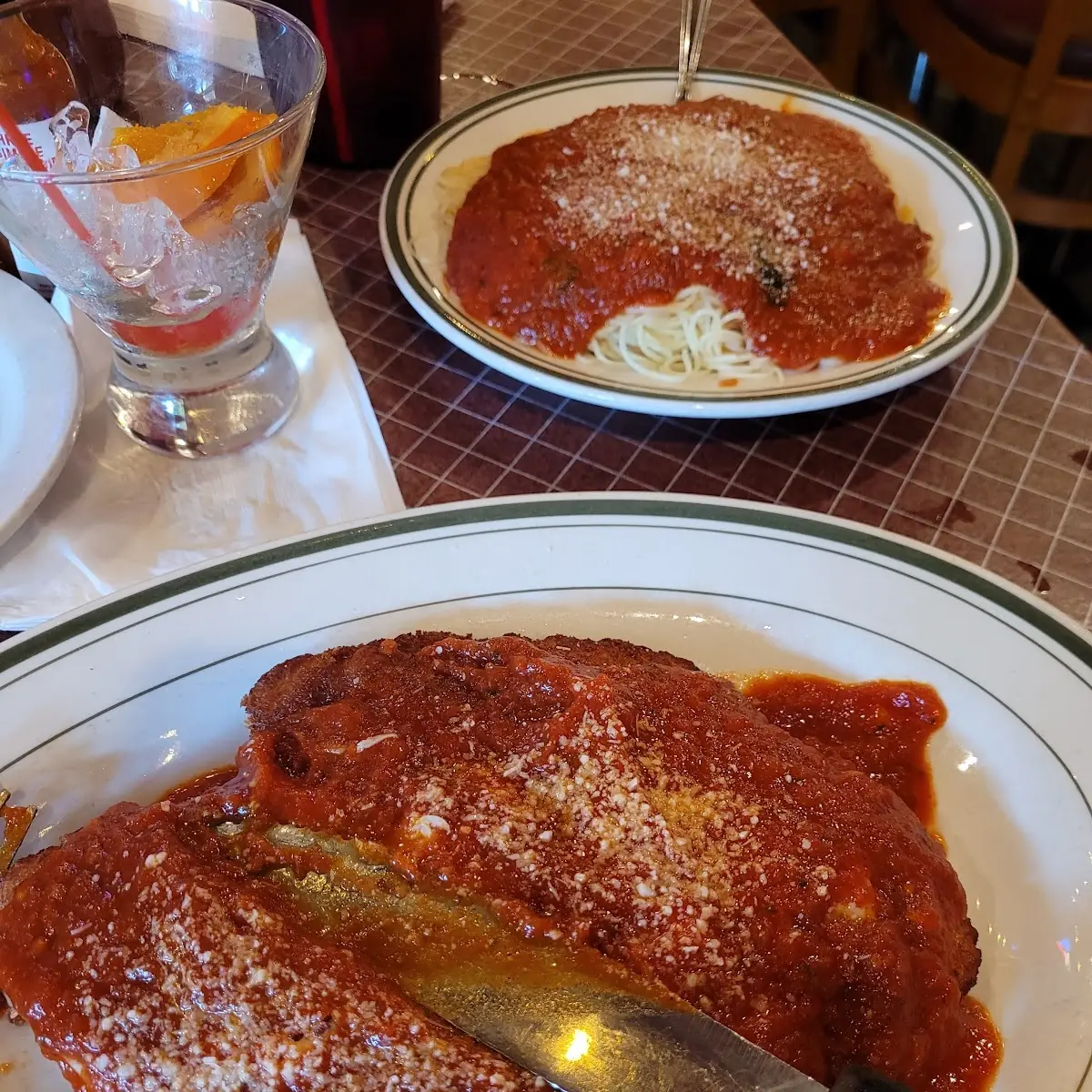 Chicken Parmesan Platter