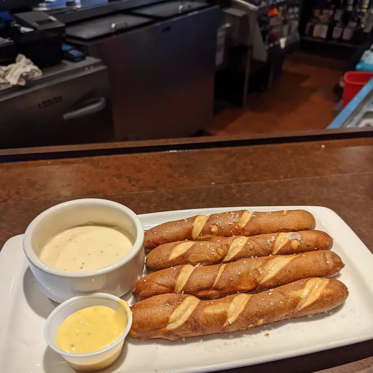 Pretzels and Beer Cheese Dip
