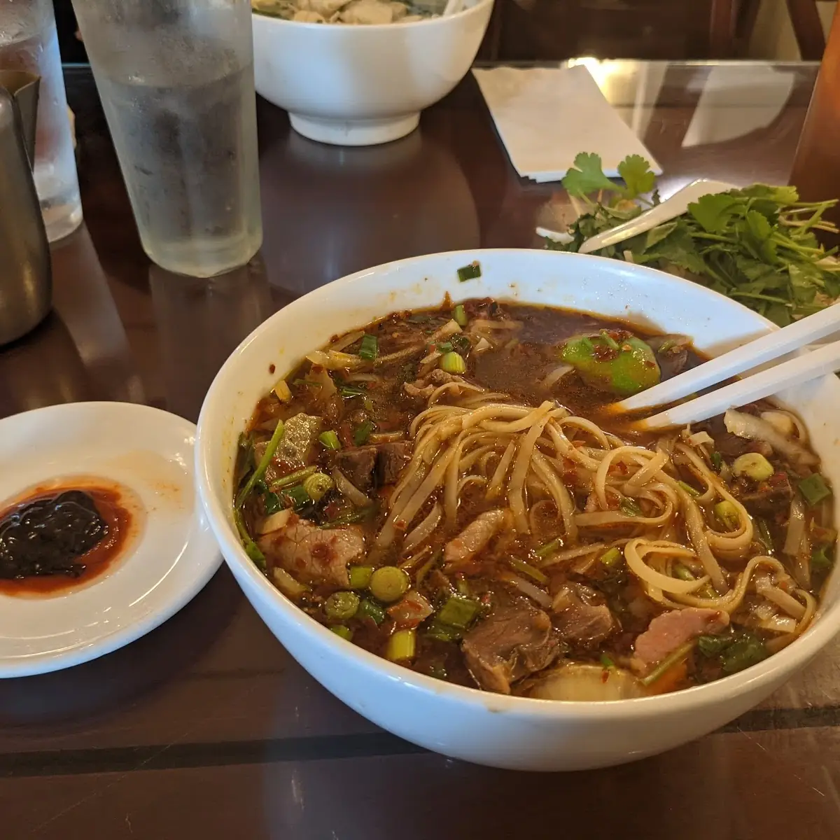 140. Hủ Tiếu Chay / Vegetables & Tofu Soup with Rice Noodles