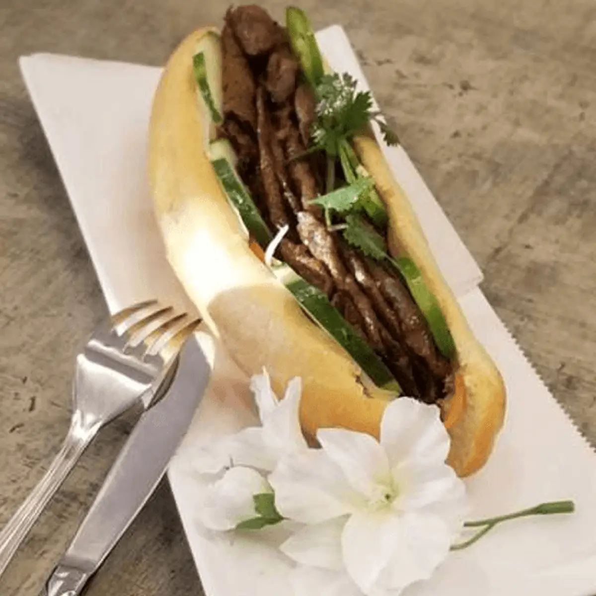 Banh MI Grilled Beef Bo Nuong