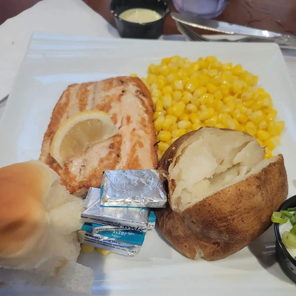 Seared Salmon Dinner