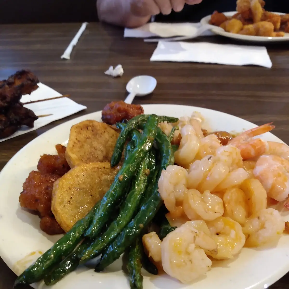 Green Beans Shrimp Potatoes