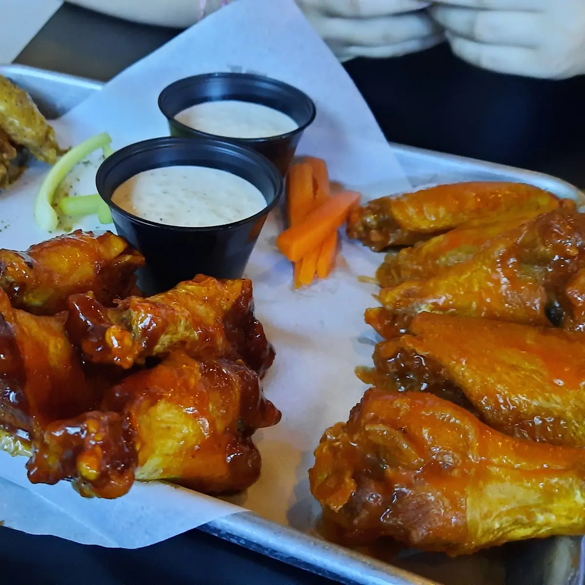Lemon Pepper Korean Matcha Buffalo Wings