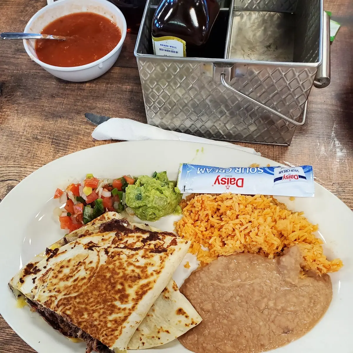Shredded Beef Quesadilla