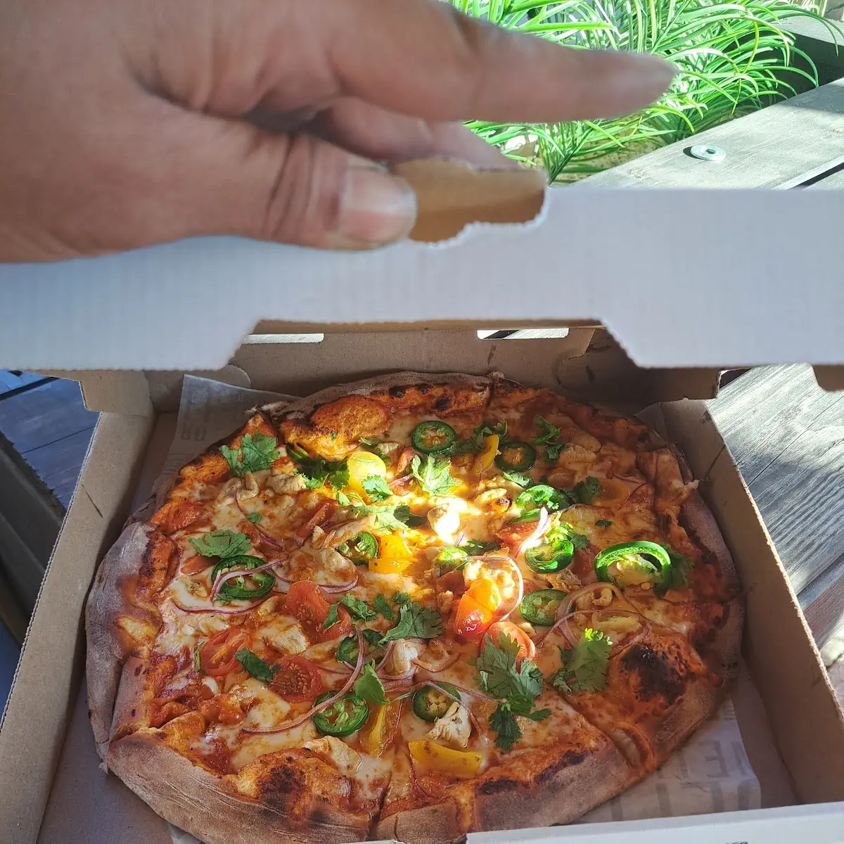 Chicken Tikka Masala Pizza