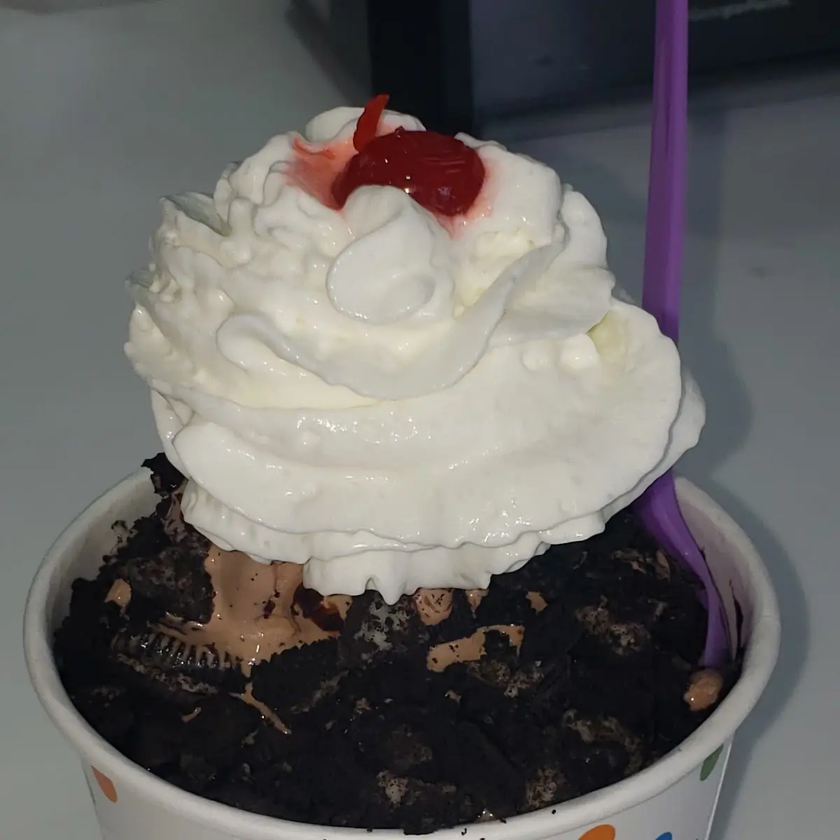 Chocolate Ice Cream Sundae