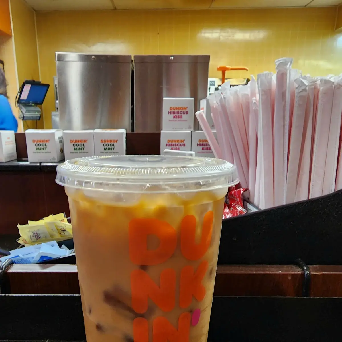 Iced Caramel Latte