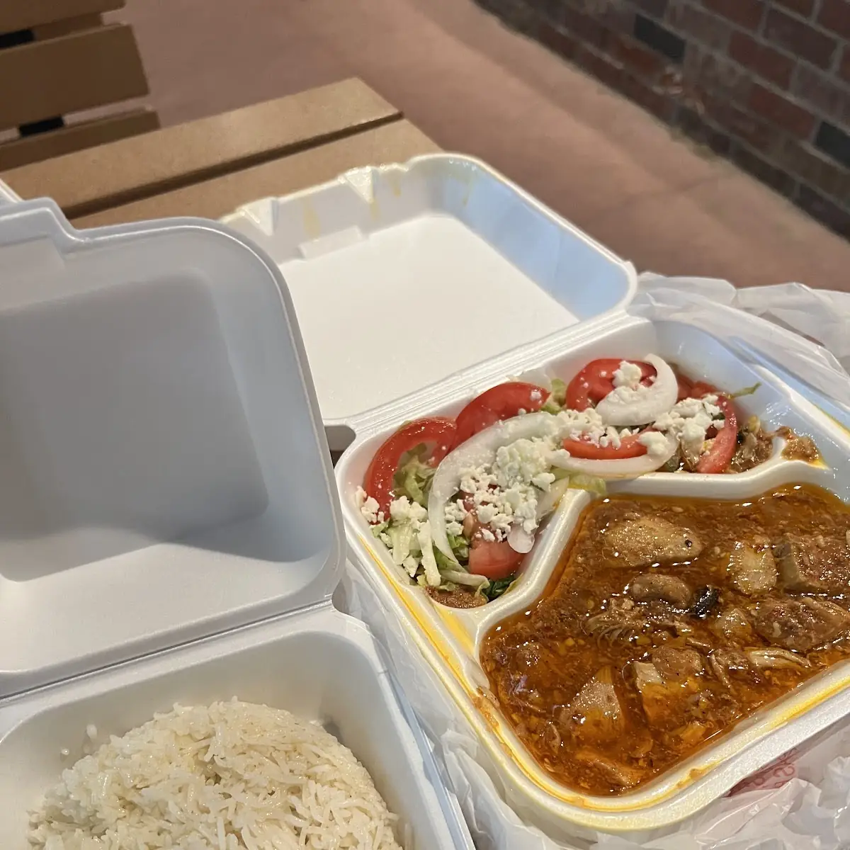Chicken Tikka Korma with Rice