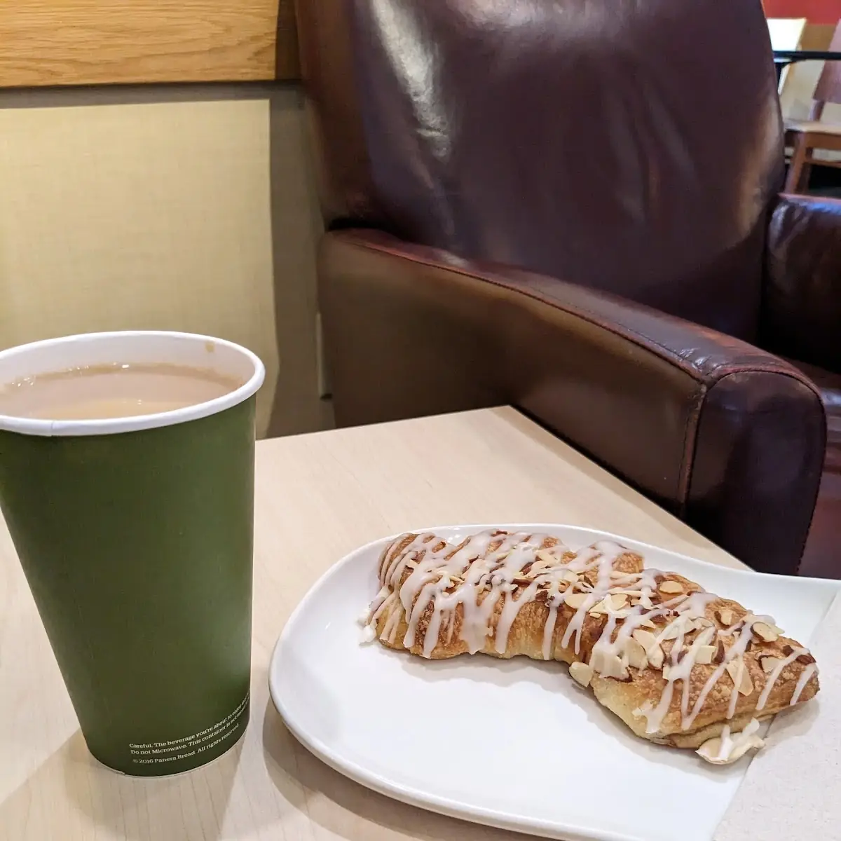 Bear Claw and Coffee