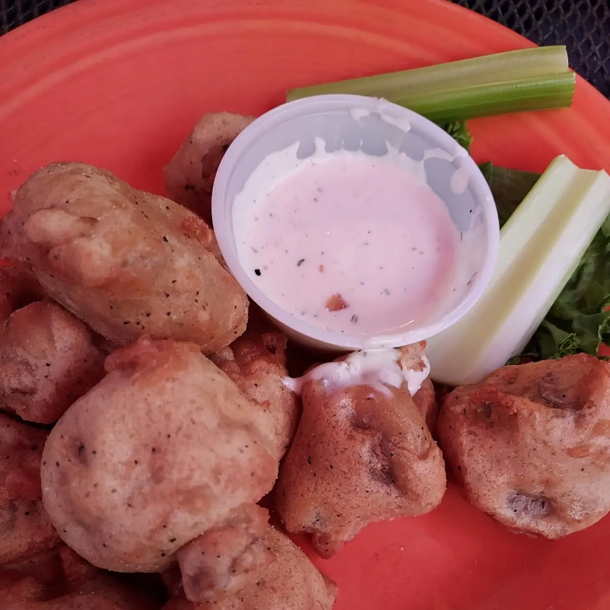 Beer Battered Mushrooms