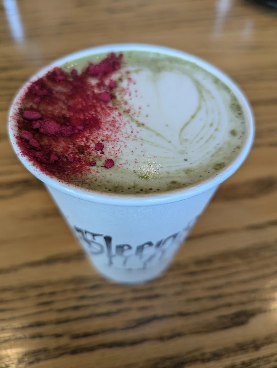 Zombie Matcha Latte