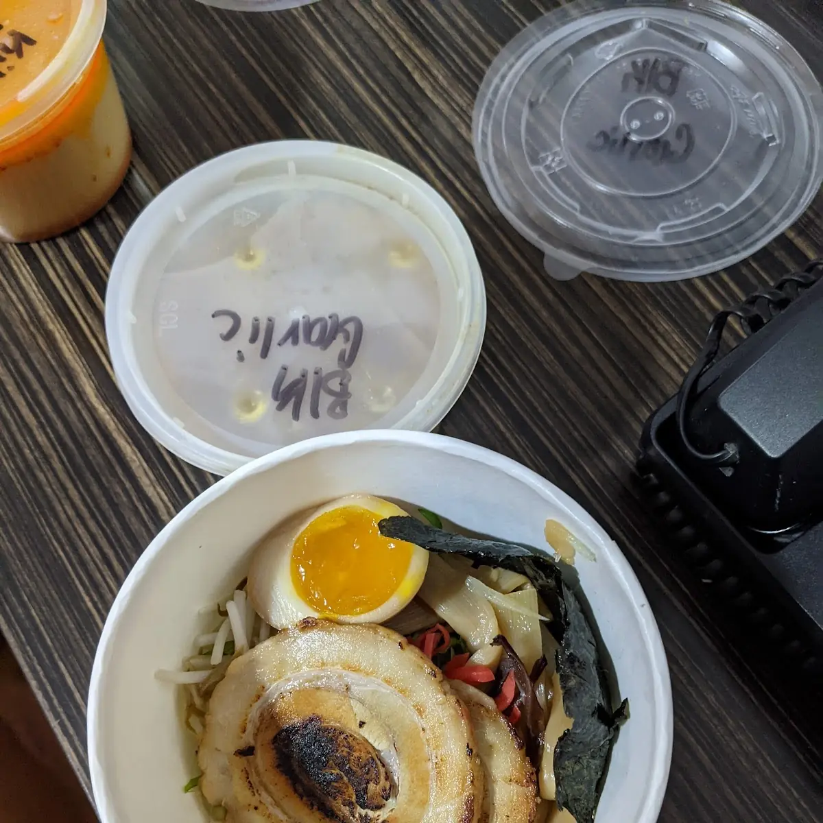 Black Garlic Ramen