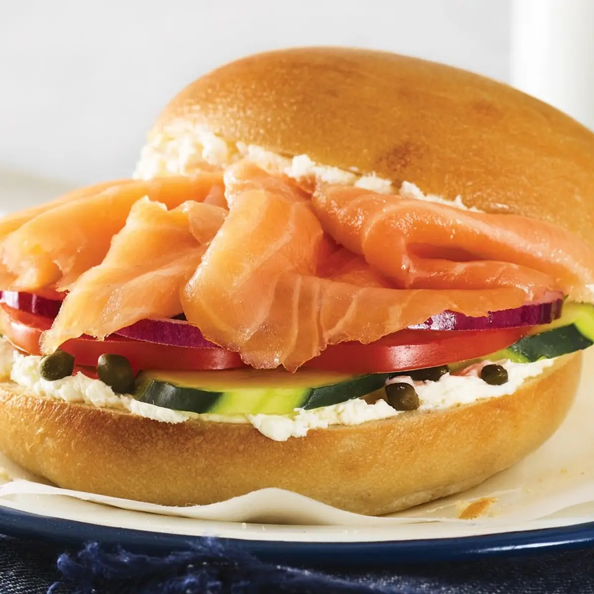 Smoked Salmon Bagel