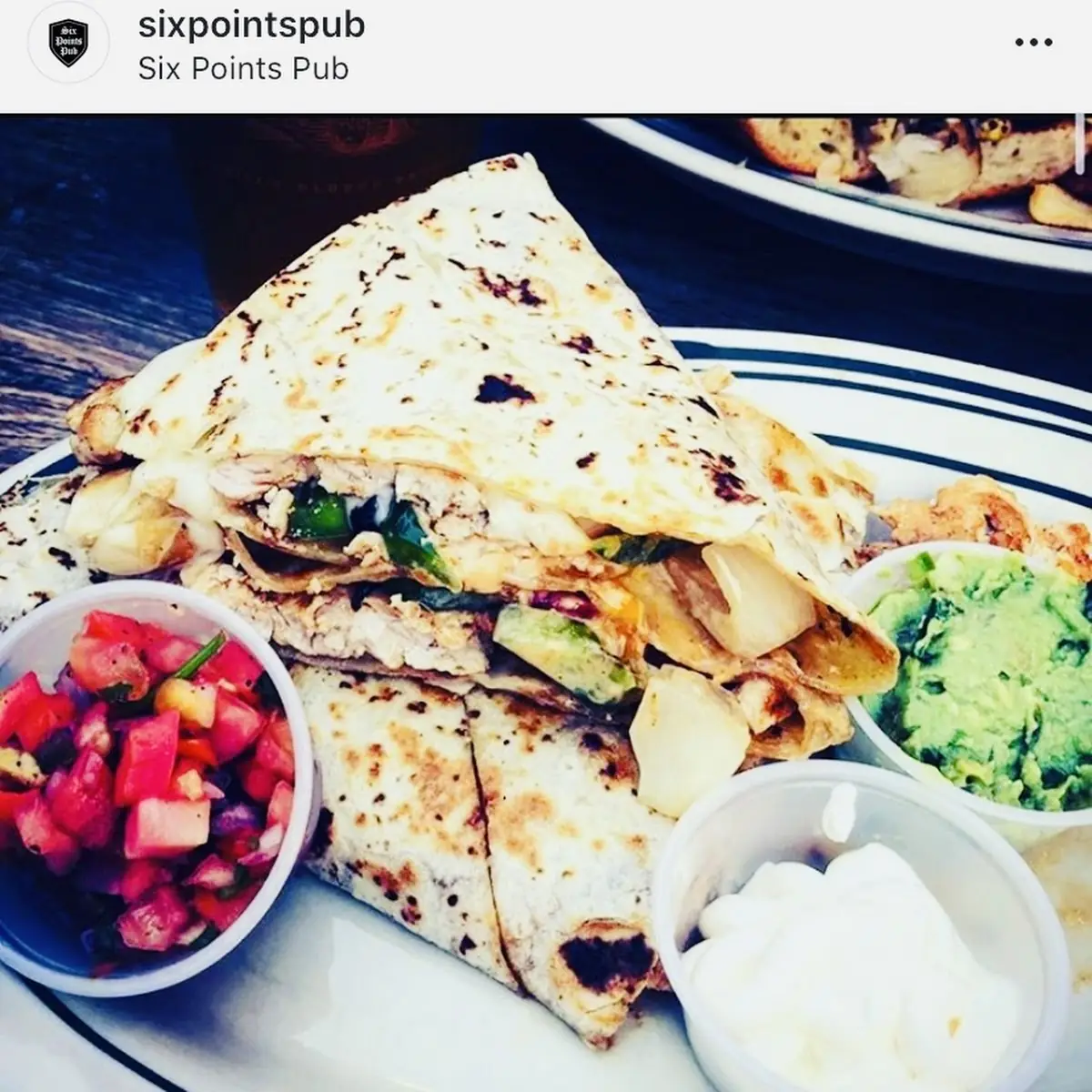 Six Points Chicken Quesadilla