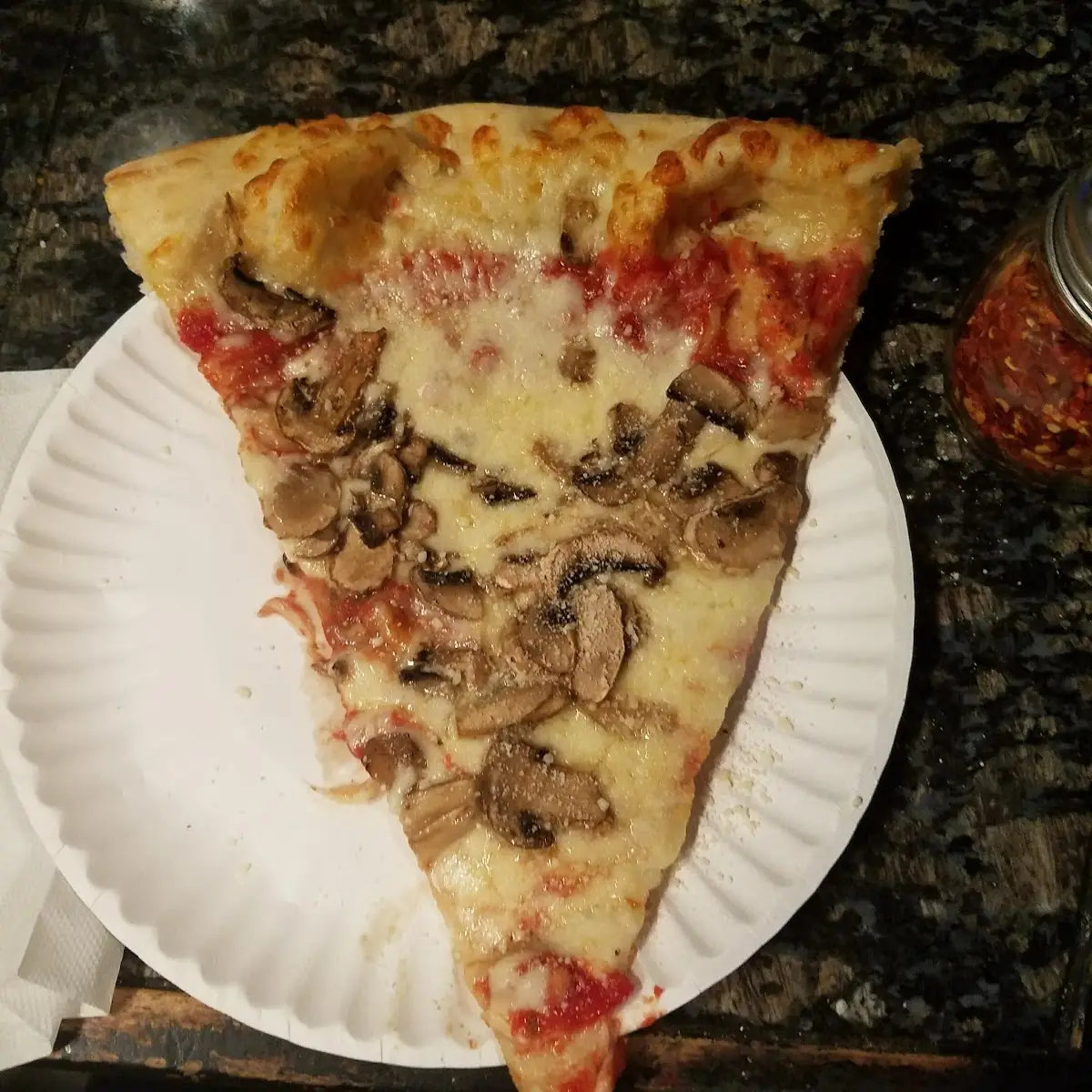 Mushroom Pizza