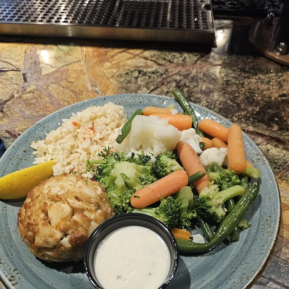 Crab Cake Dinner