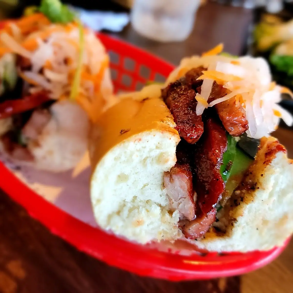 BBQ Pork and Pate Banh MI