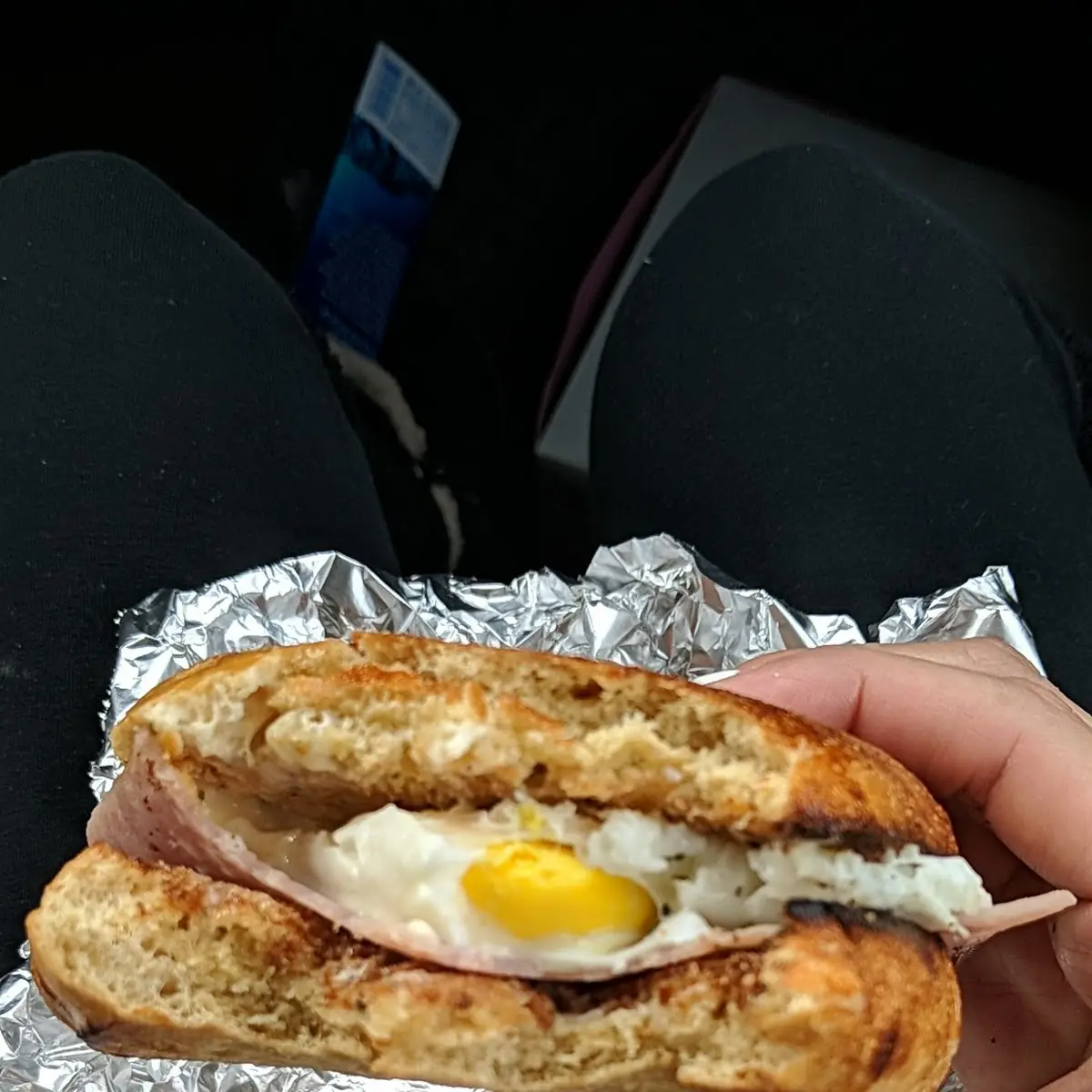 Ham Eggs Cheese Bagel