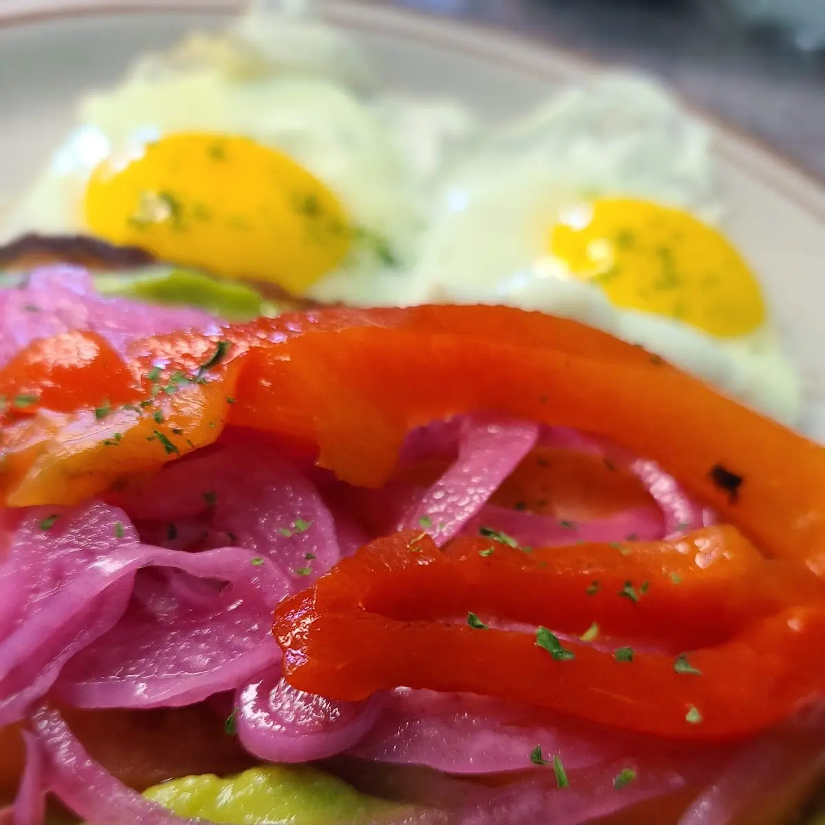 Open Faced Avocado Toast