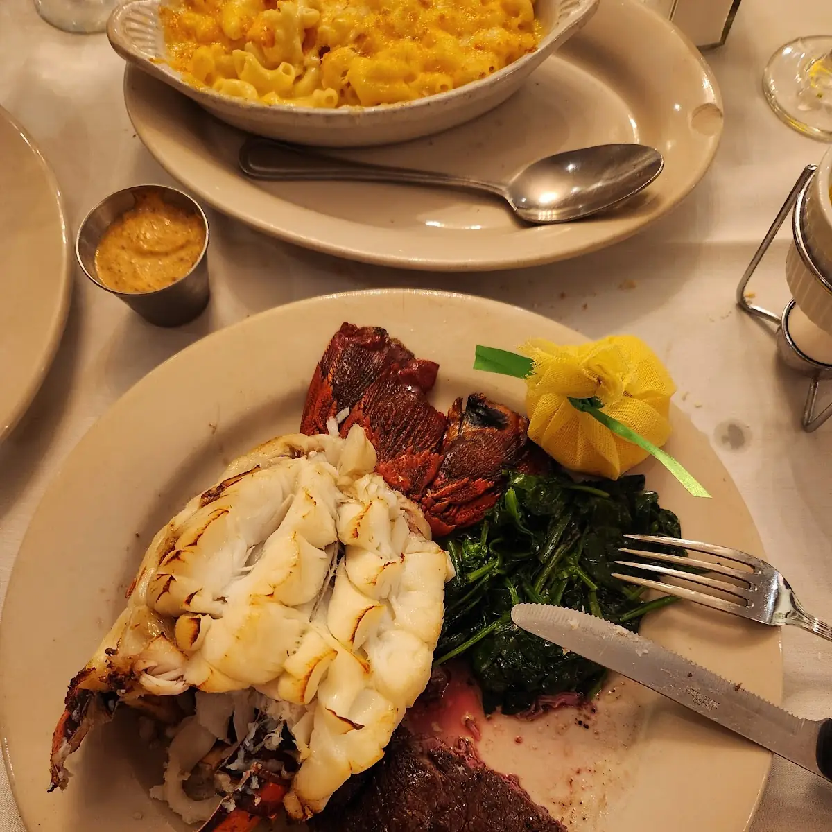 Steak and Lobster Tail