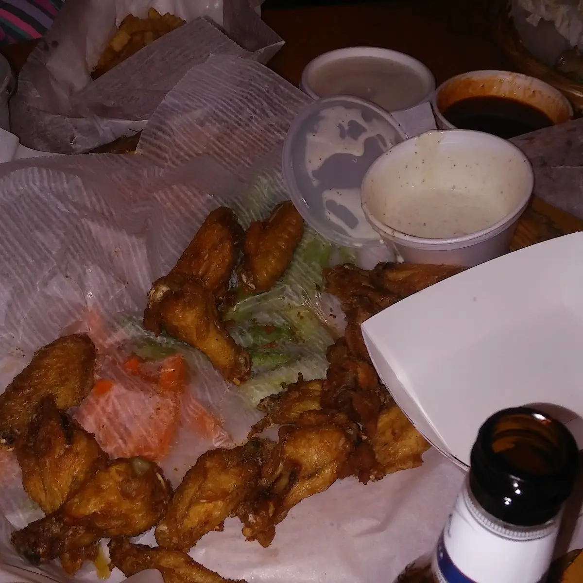 Wings and Fries