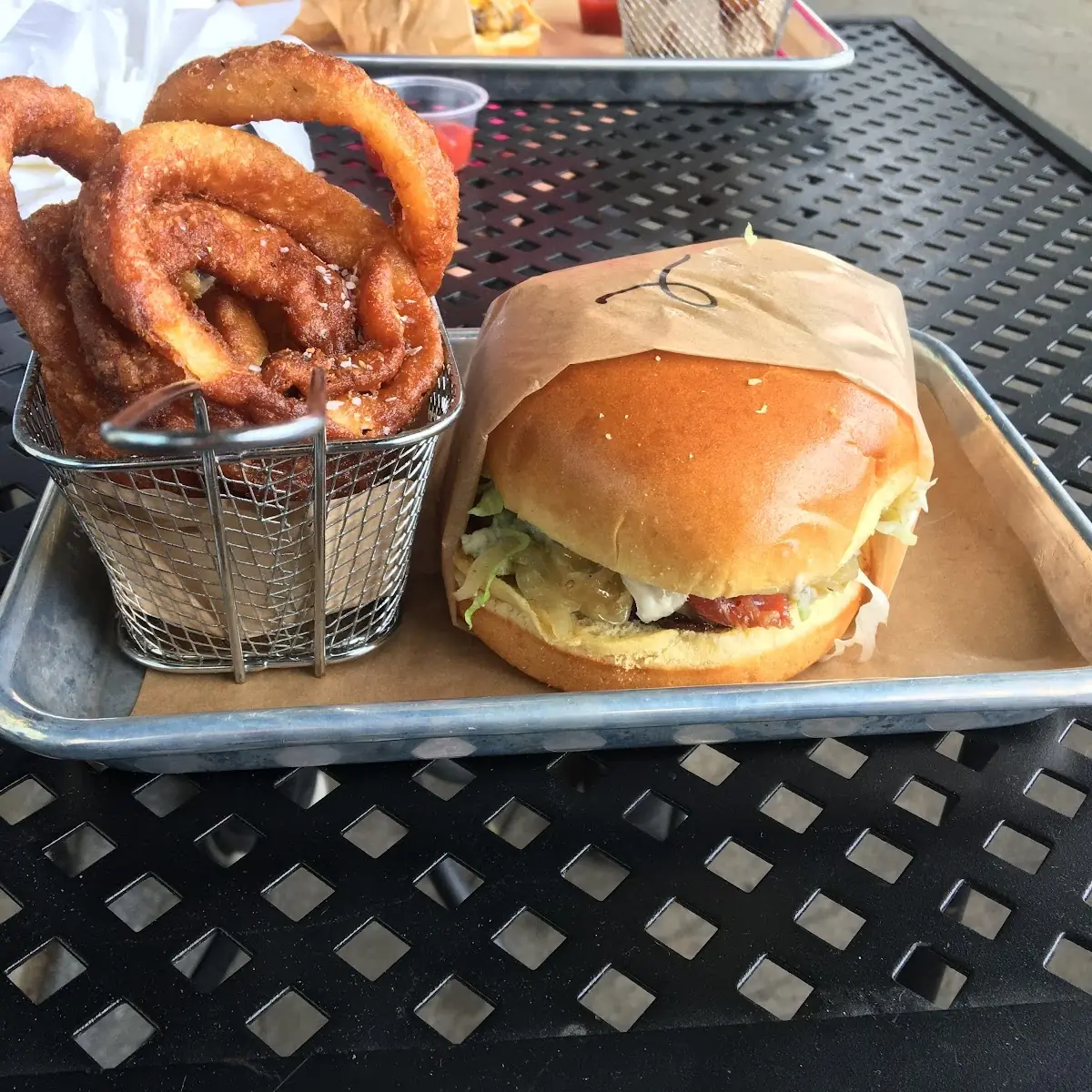 B a B Onion Rings