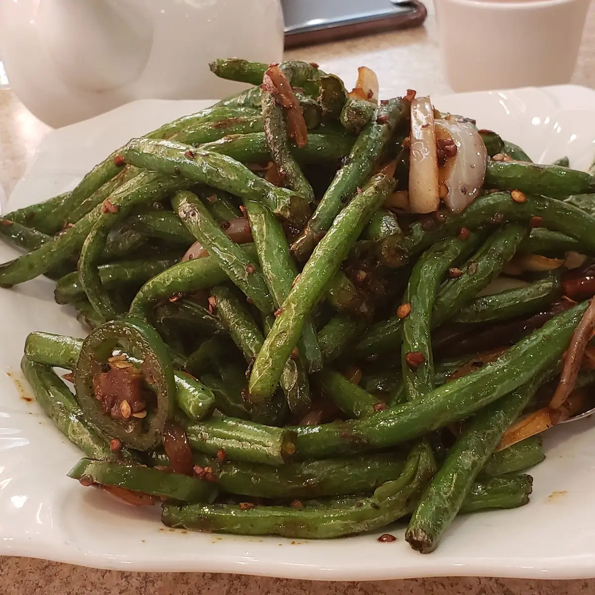 Dry Sauteed String Beans