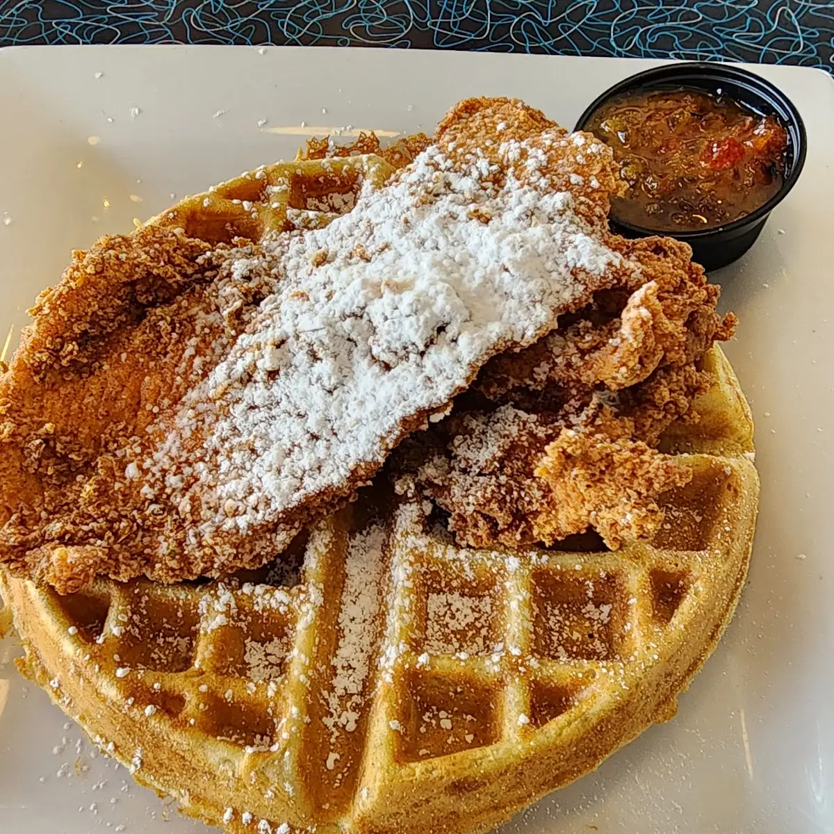 House Made Fried Chicken & Waffles