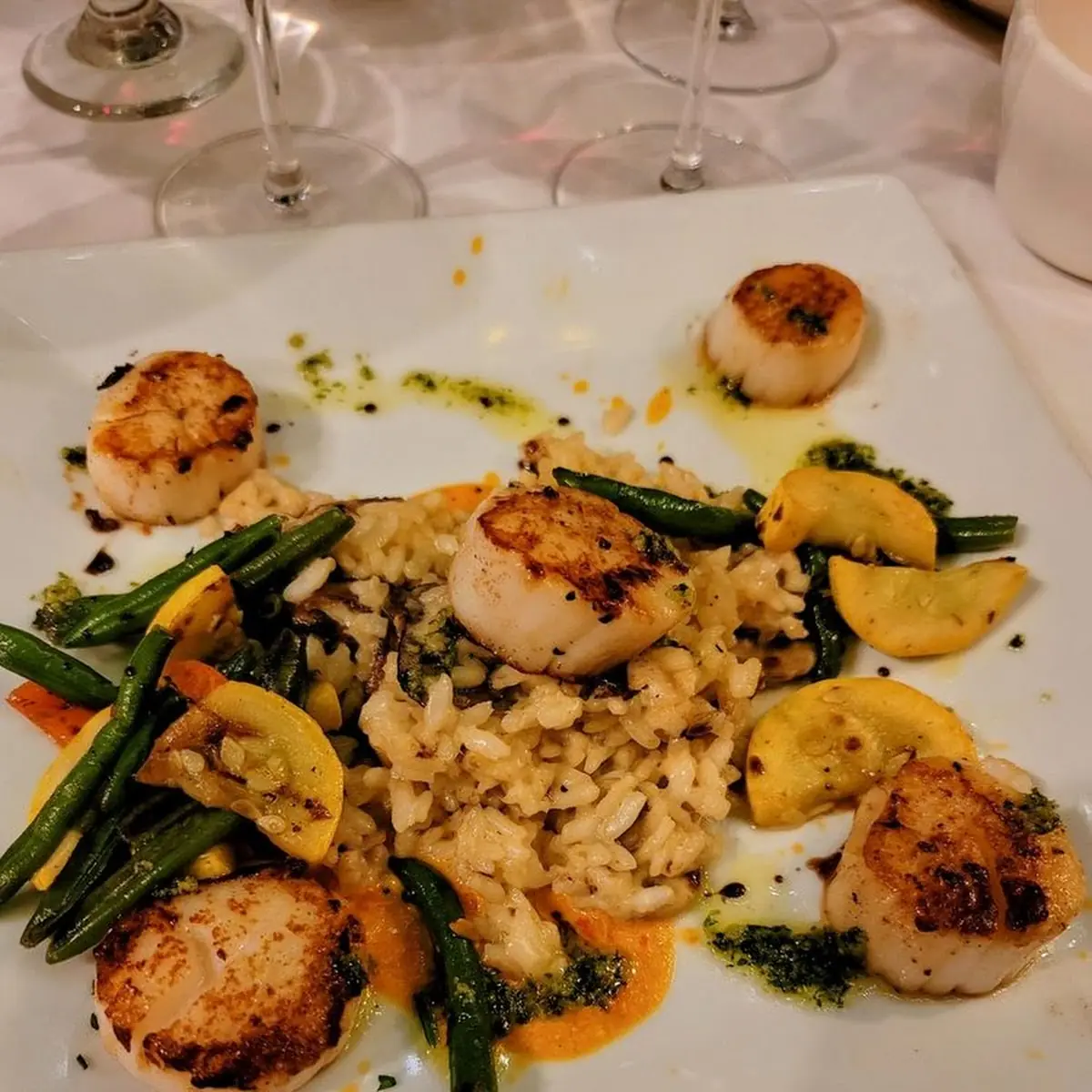 Seared Scallops