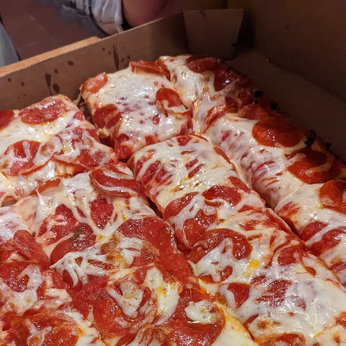 Thick Crust Pepperoni Pizza