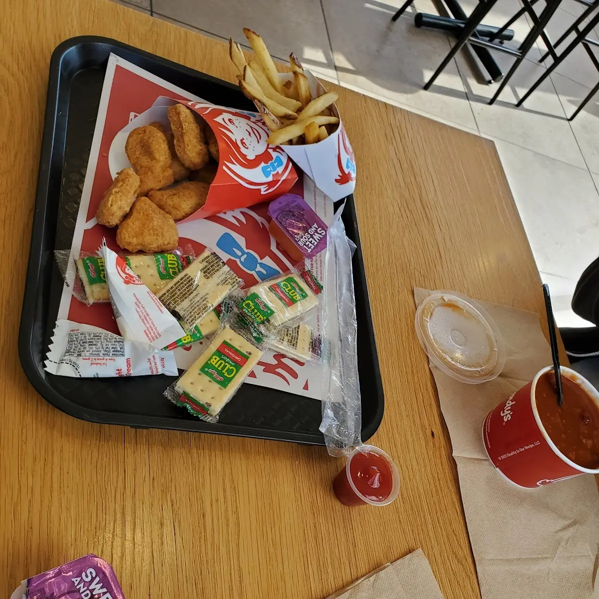 Chicken Nuggets with Fries