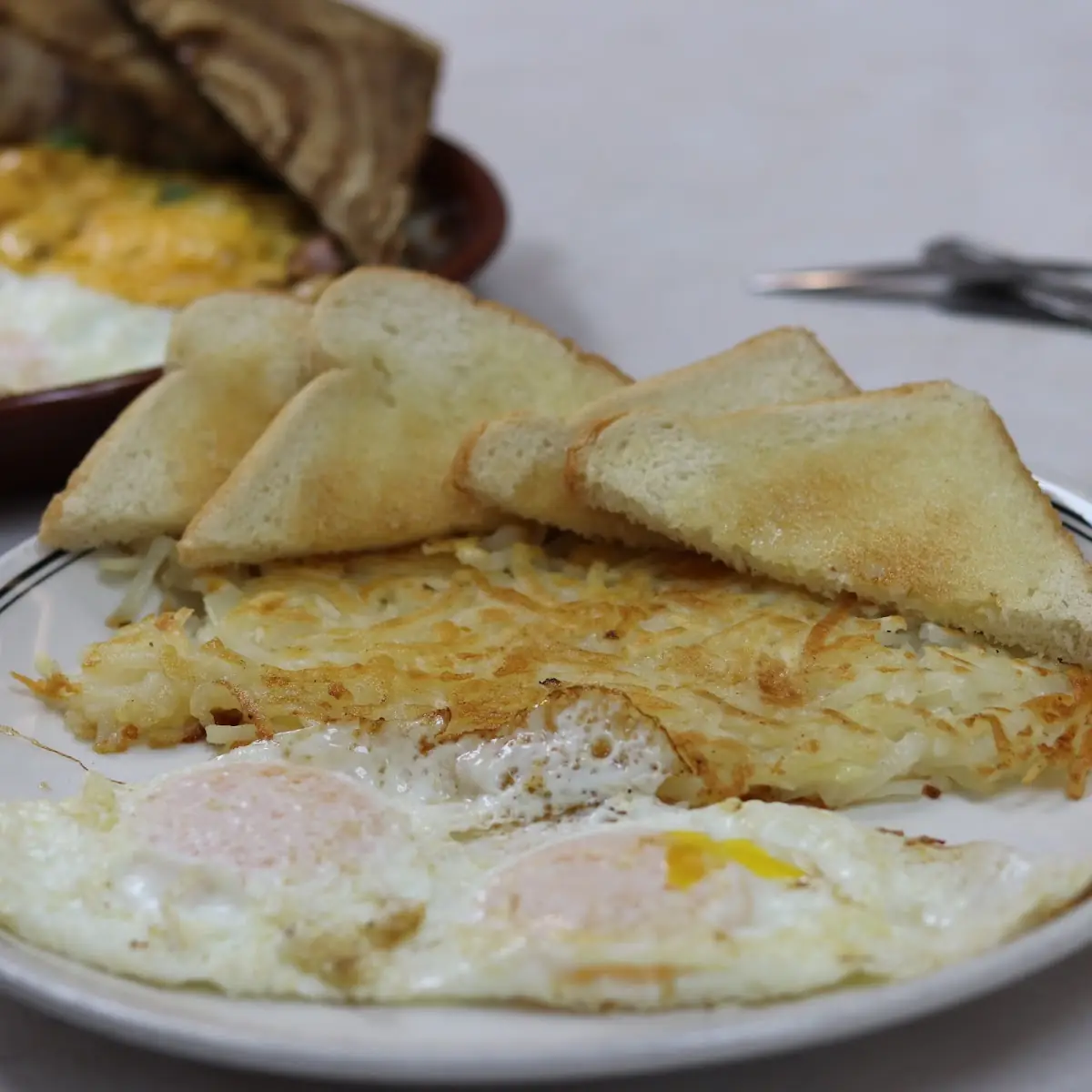 Two Eggs and Toast