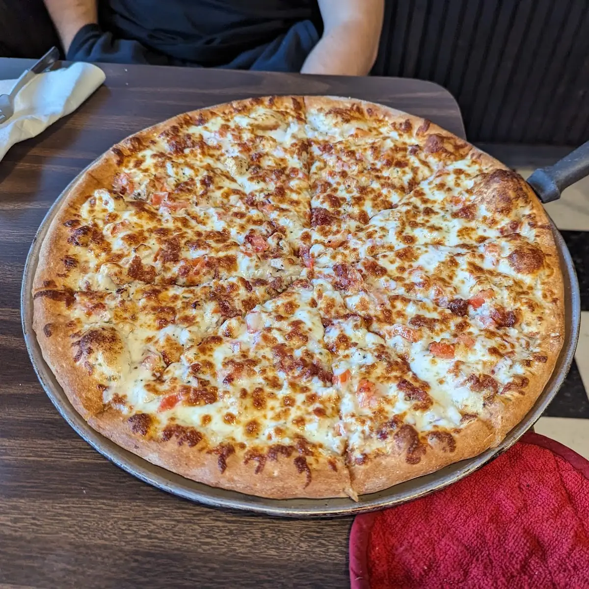 Chicken Bacon Ranch Pizza