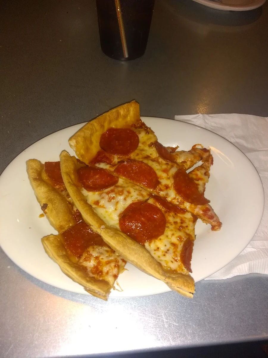 Thin Crust Pepperoni Pizza