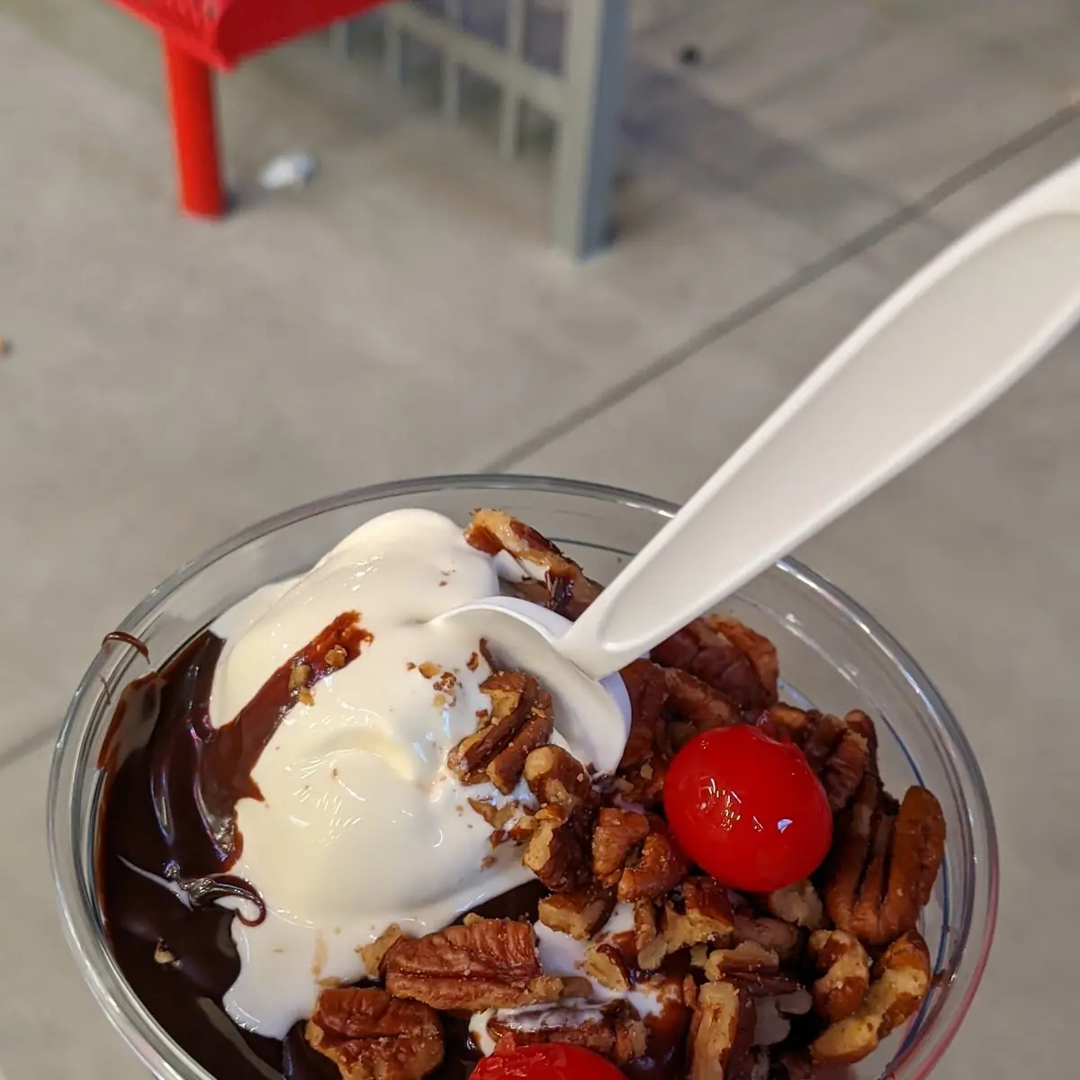Stolen Brownie Sundae