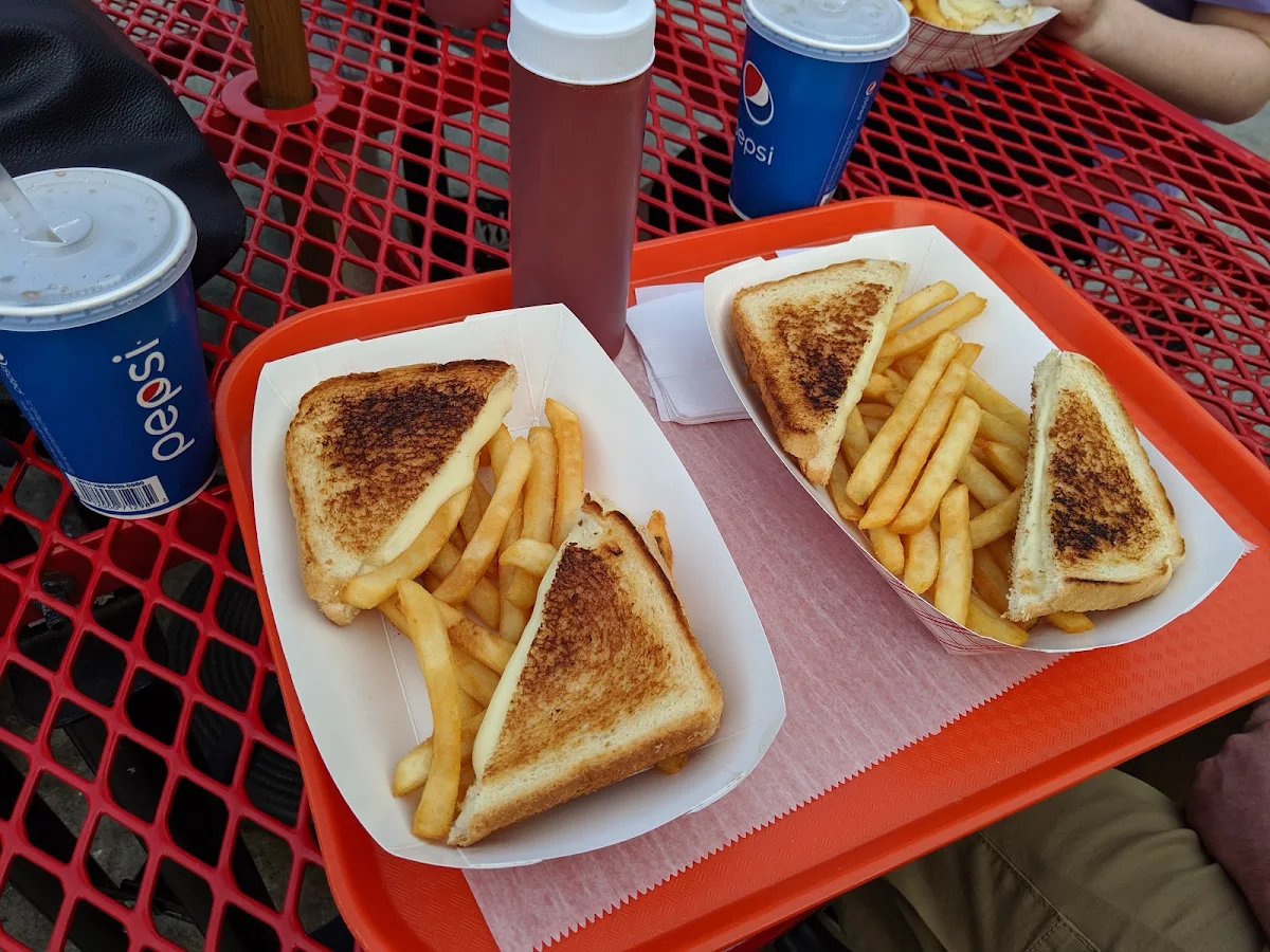 Grilled Cheese with Fries
