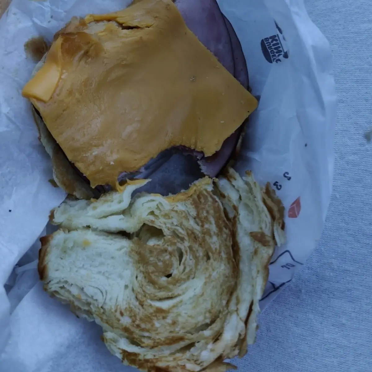 Ham and Cheese Croissant