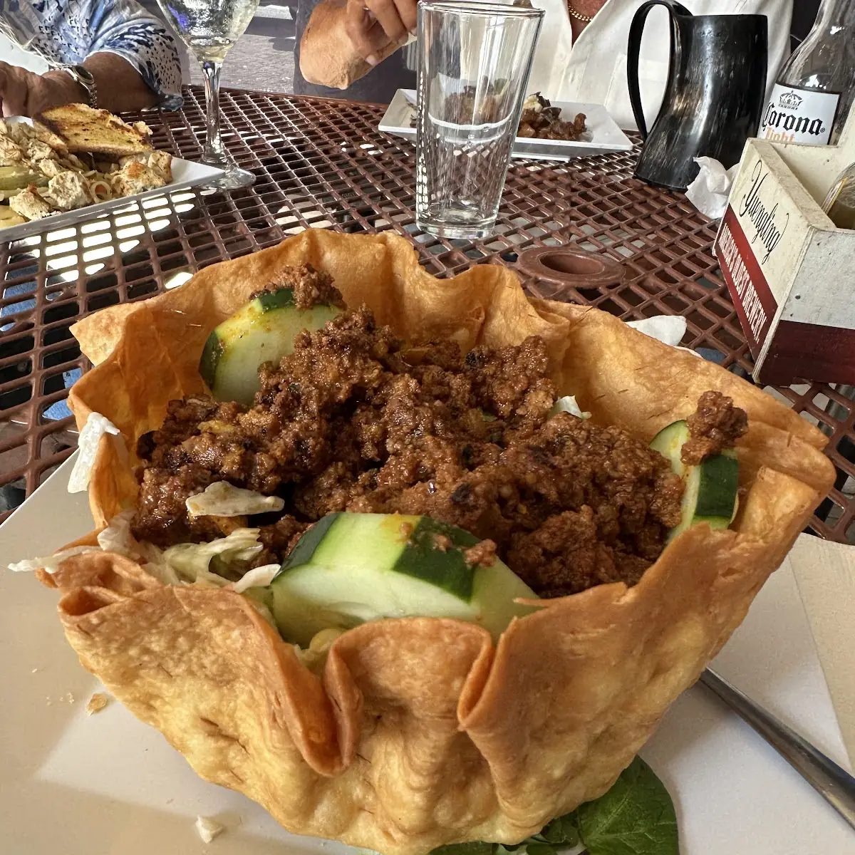 Blackened Chicken Taco Salad