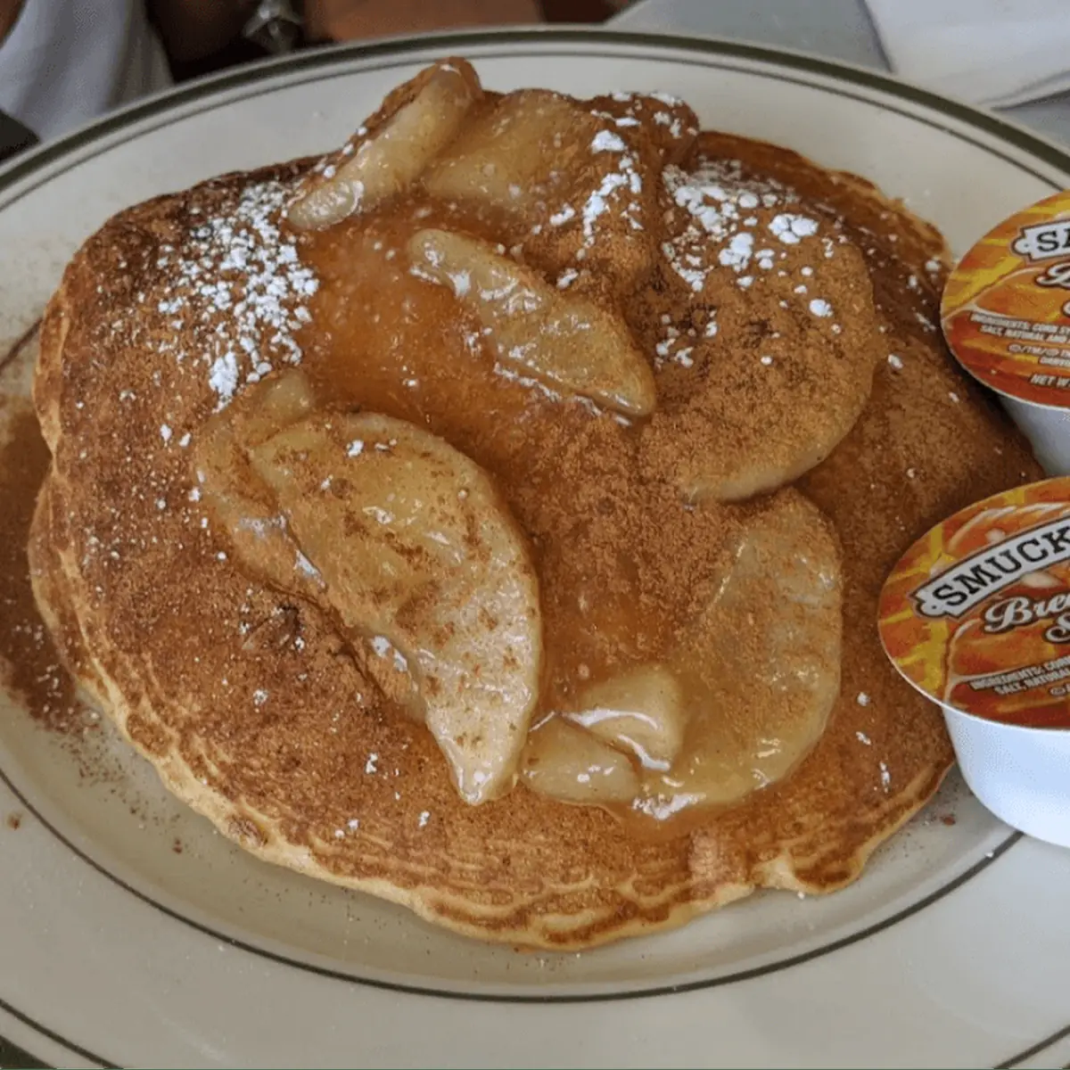 Cinnamon Apple Preserved Pancakes