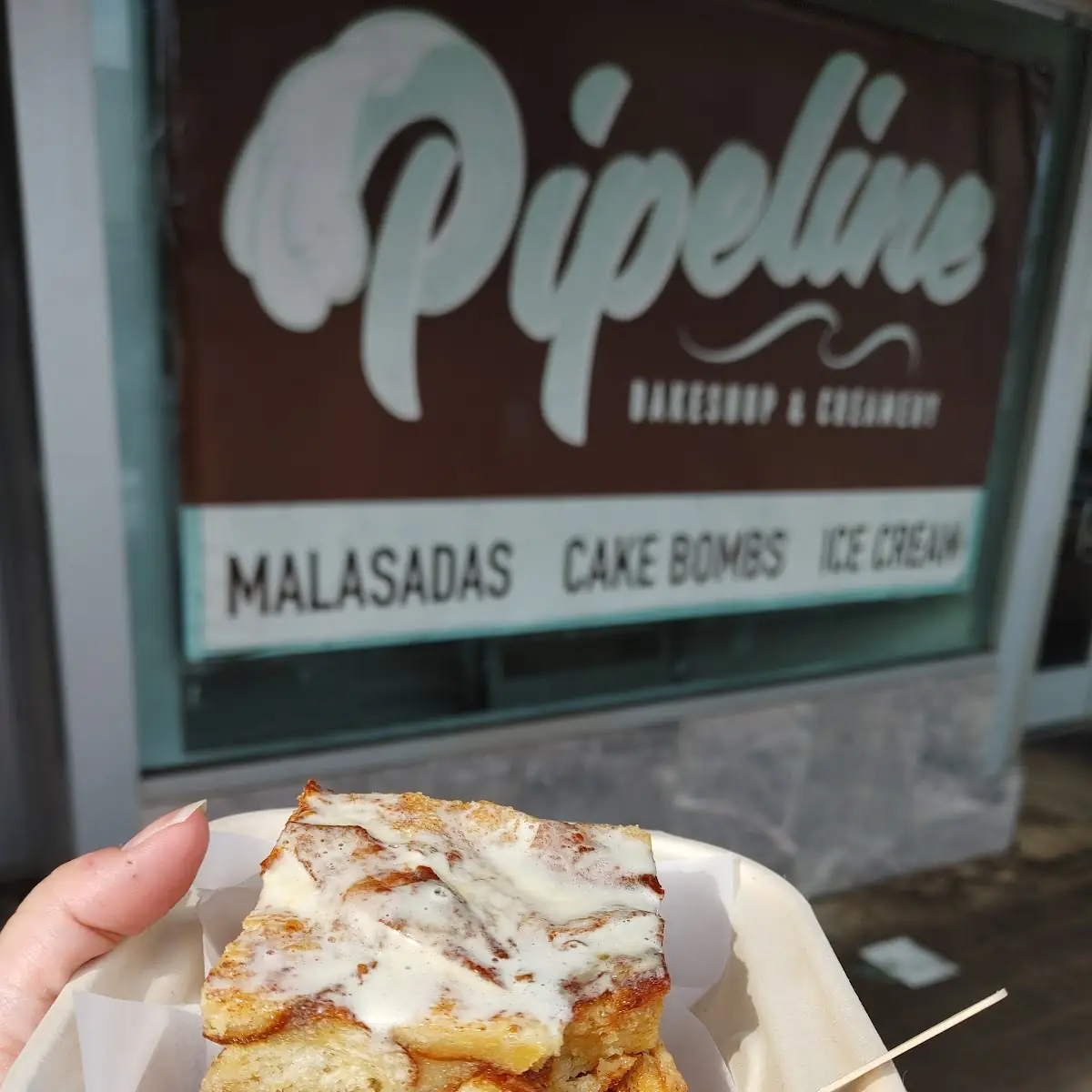 Malasada Bread Pudding