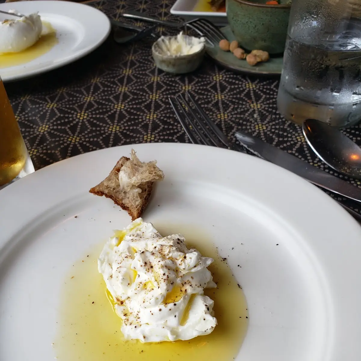 House-Made Burrata with Olive Oil